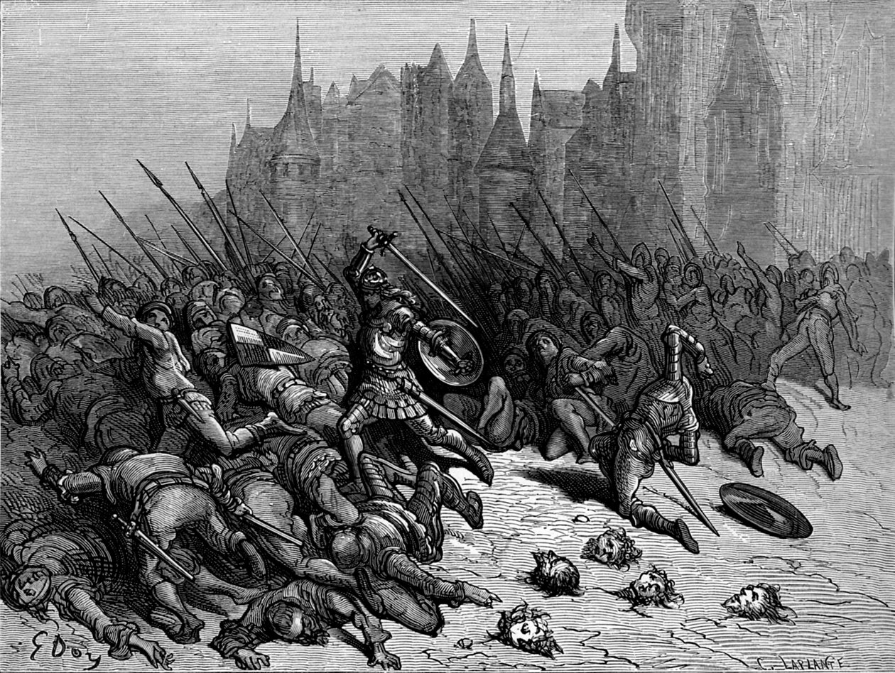 Ludovico Ariosto tarafından Orlando Furioso by Gustave Dore