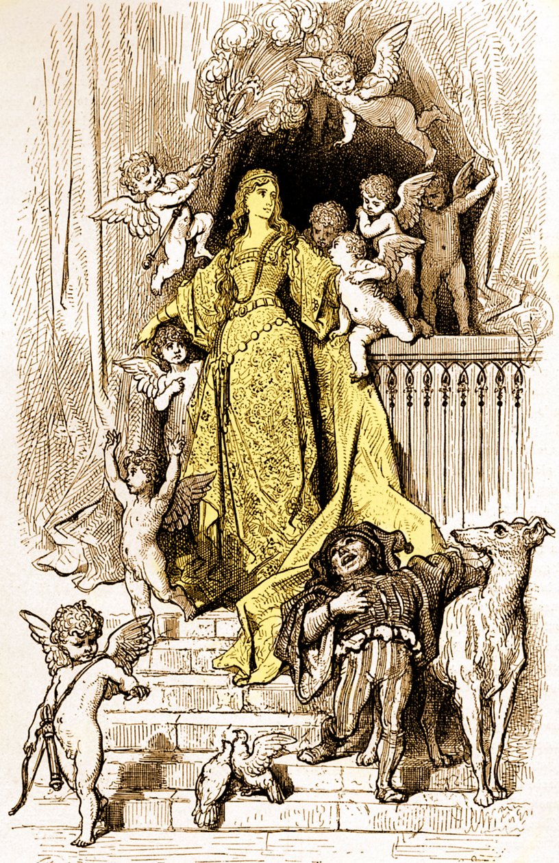 Ludovico Ariosto tarafından Orlando Furioso by Gustave Dore