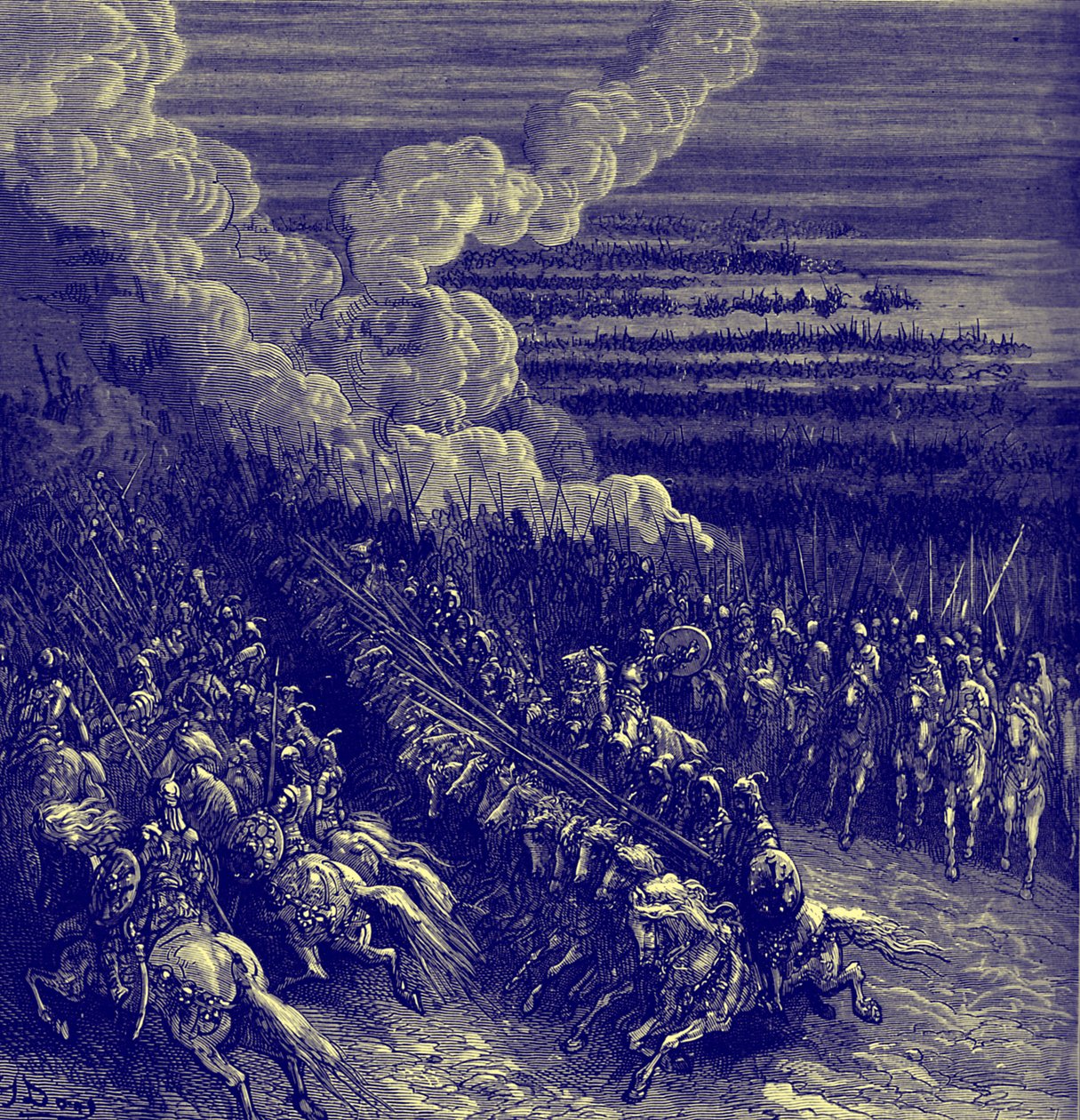 Ludovico Ariosto tarafından Orlando Furioso by Gustave Dore