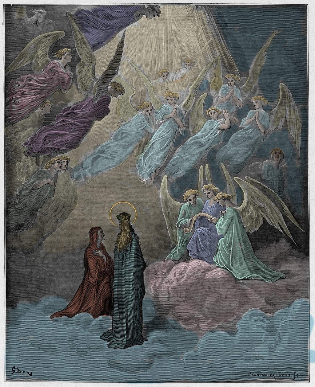 Paradiso, Canto 21 : Işıltılı ruhlar şarkı söylüyor, Dante Alighieri