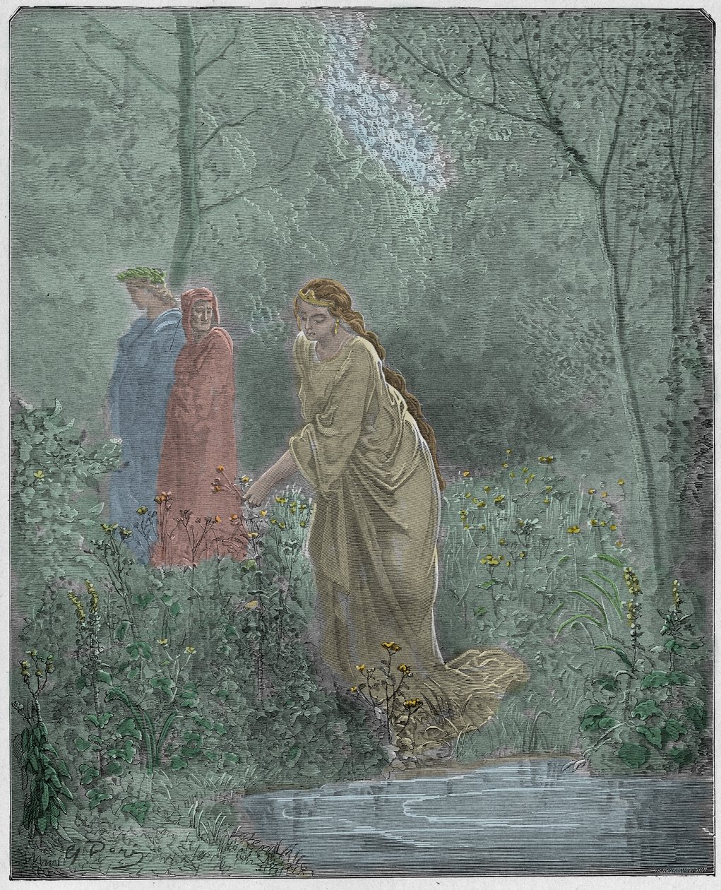 Purgatorio, Canto 27: Dante