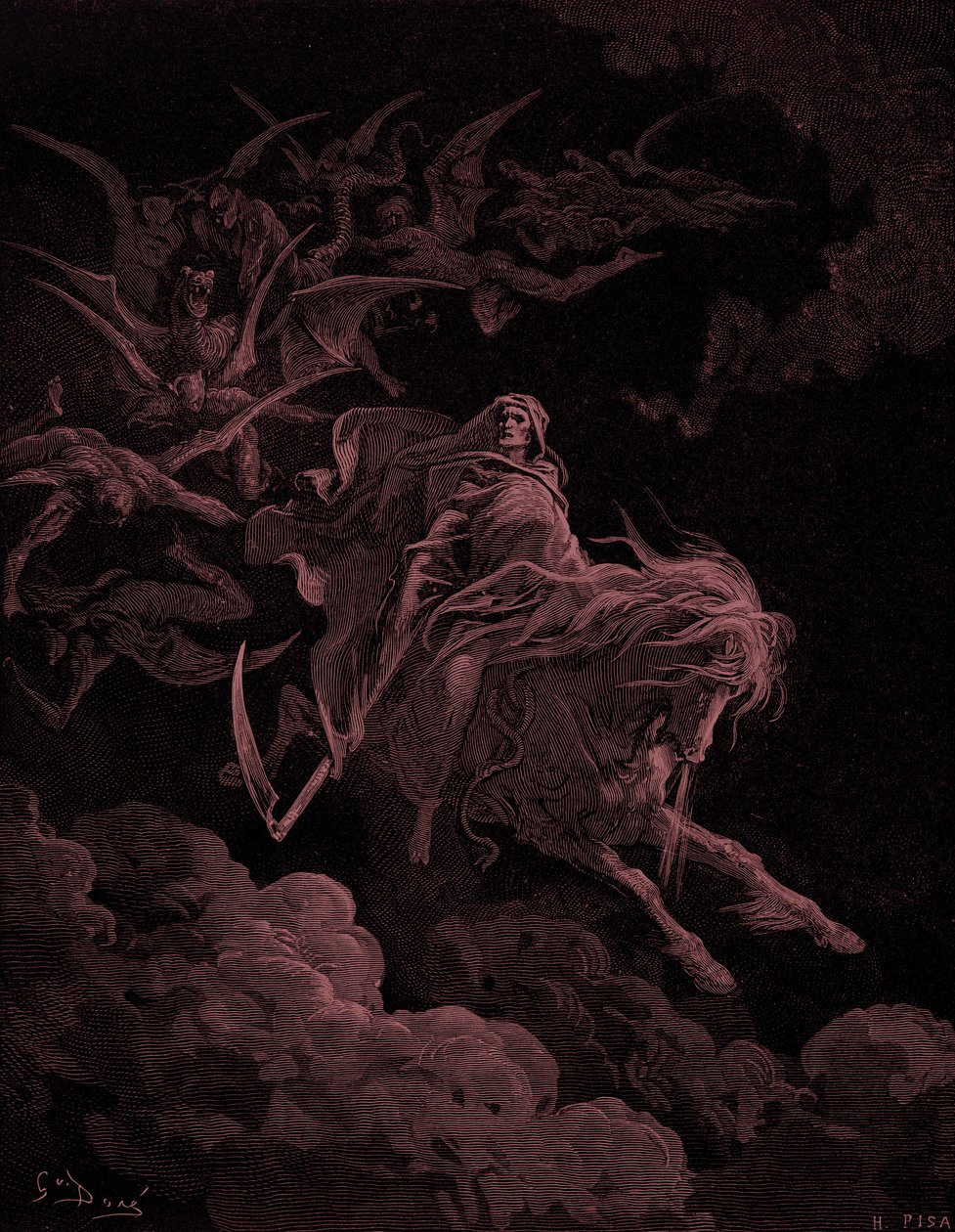 Vahiy: Ölümün Vizyonu, Gustave Doré tarafından. - Kutsal Kitap by Gustave Dore