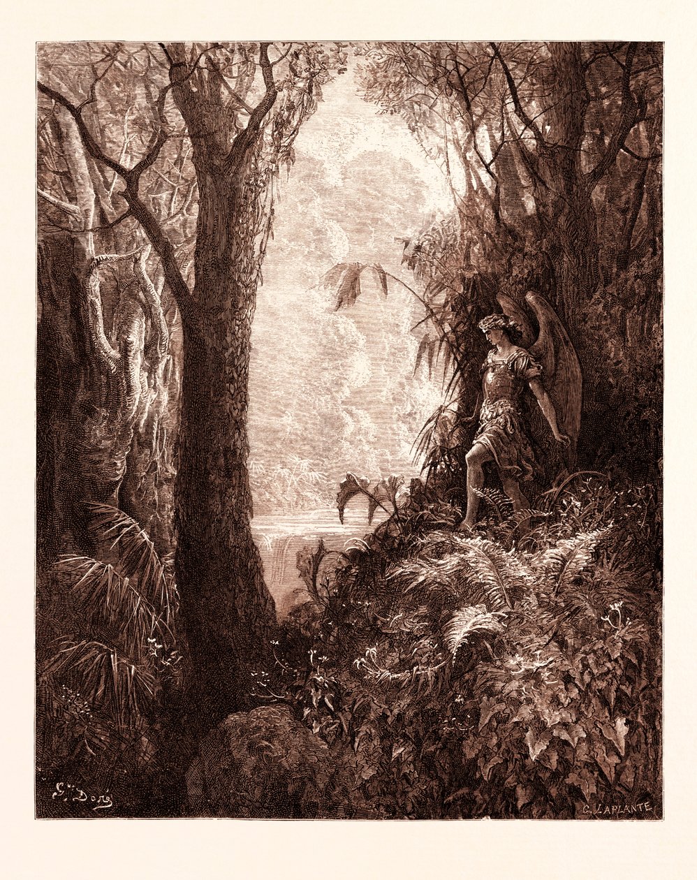 Şeytan Cennette by Gustave Dore