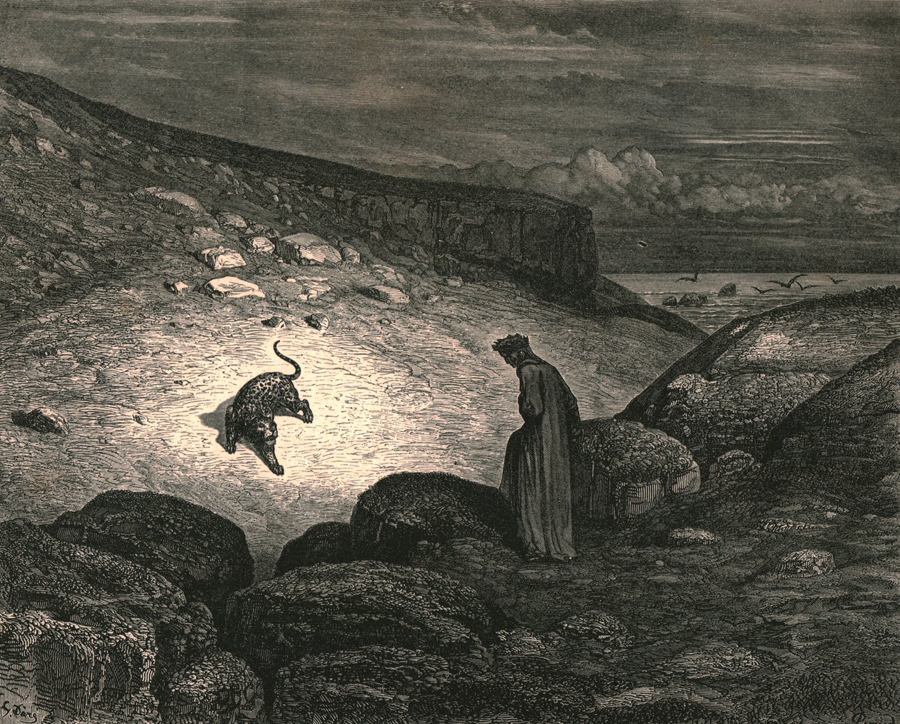 Kıtlık, C1890 başladı. by Gustave Dore