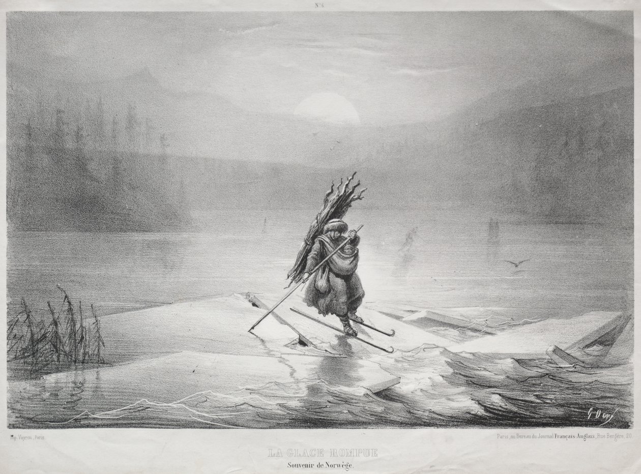 Kırılan Buz, Norveç Hatırası by Gustave Dore