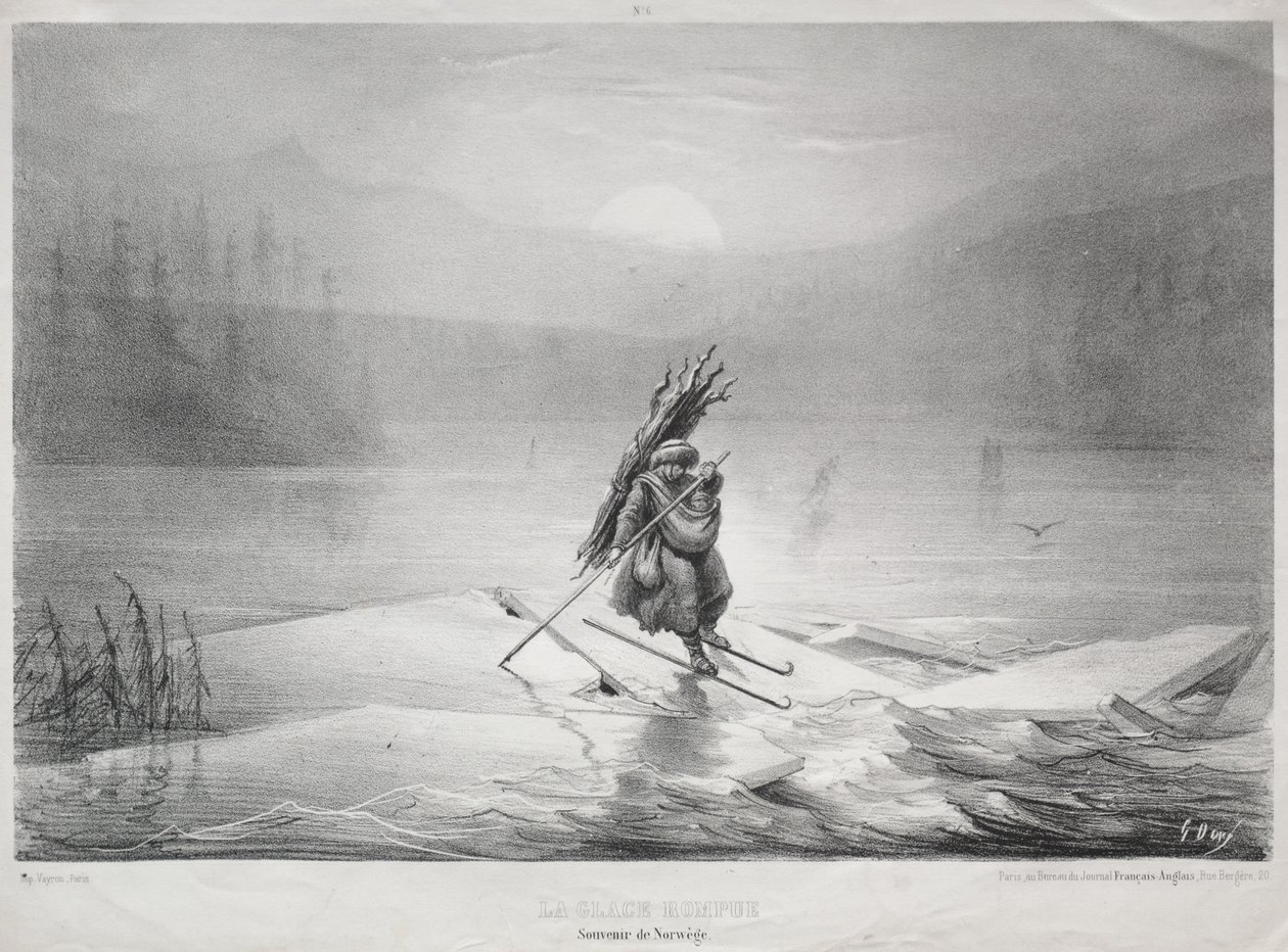Kırılan Buz, Norveç Hatırası. by Gustave Dore