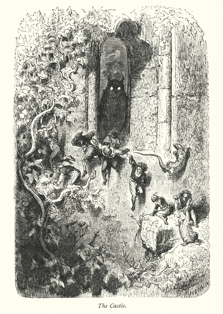 Kale (gravür) by Gustave Dore