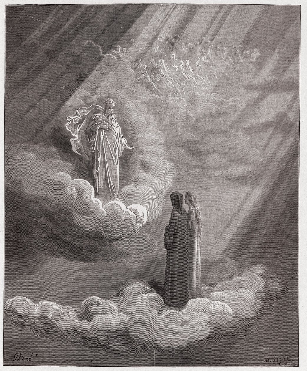 İlahi Komedya (La Divina Commedia, La Divine Comedie), Paradiso, Canto 16: Cacciaguida