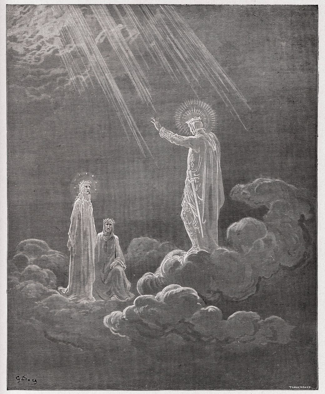 İlahi Komedya (La Divina Commedia, La Divine Comedie), Paradiso, Canto 8: Charles Martel, Dante ve Beatrice