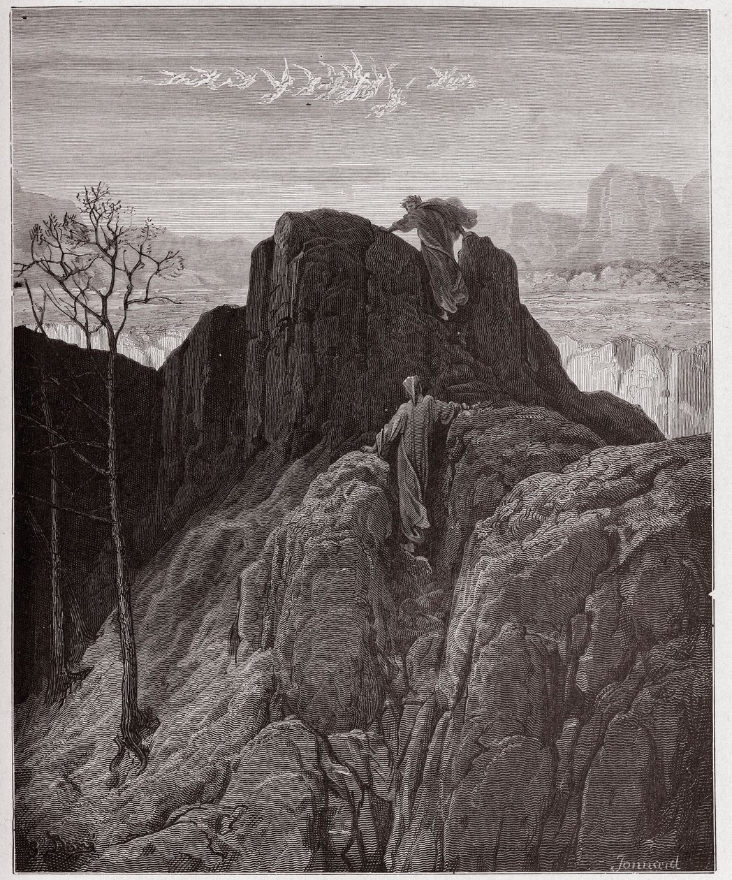 İlahi Komedya (La Divina Commedia, La Divine Comedie), Purgatorio, Canto 4: Virgil, Dante