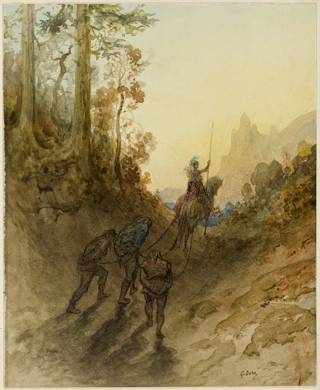 Devler Yakalandı by Gustave Dore