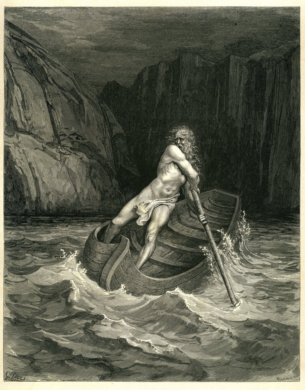 Dante Alighieri'nin Cehennemi (İlahi Komedya) by Gustave Dore