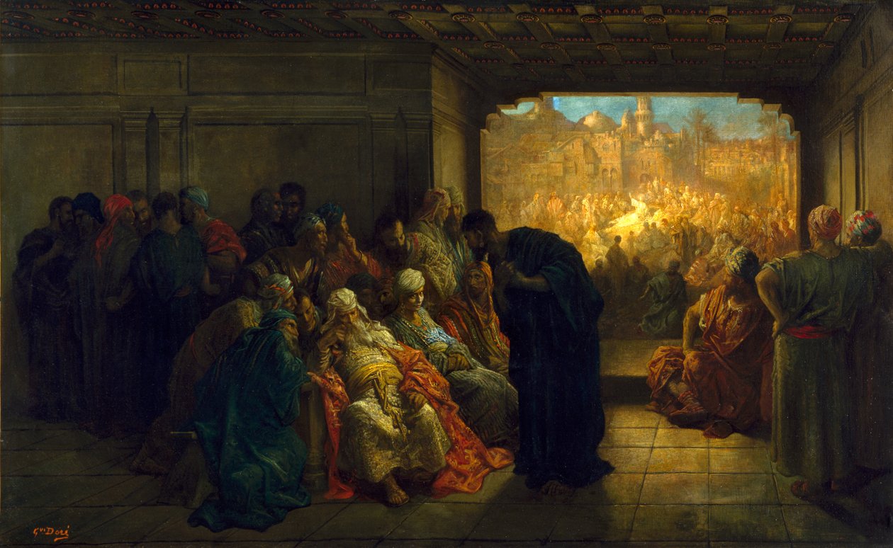 Caiaphas Evi, 1875 by Gustave Dore