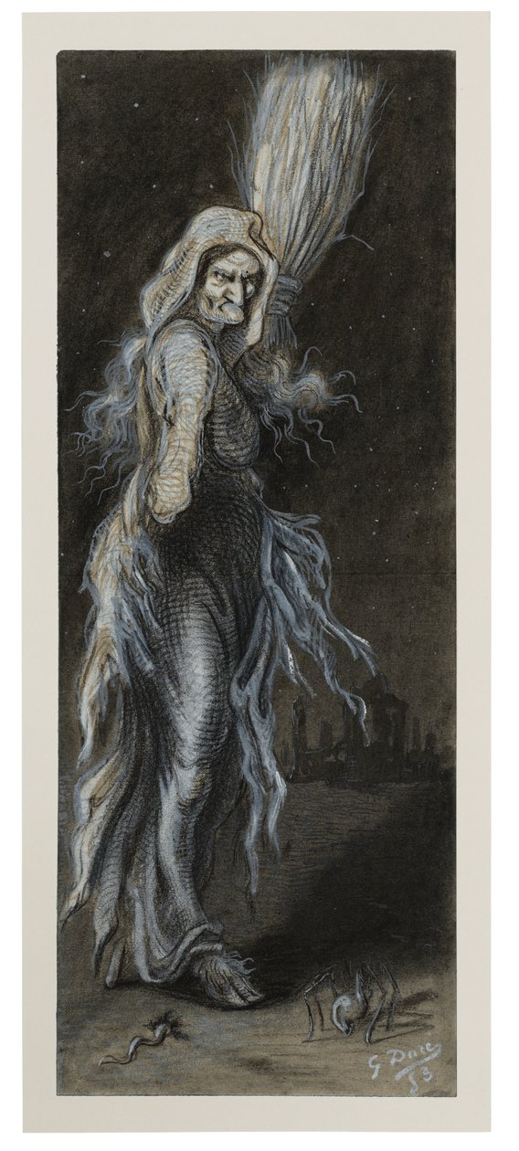 Cadı by Gustave Dore