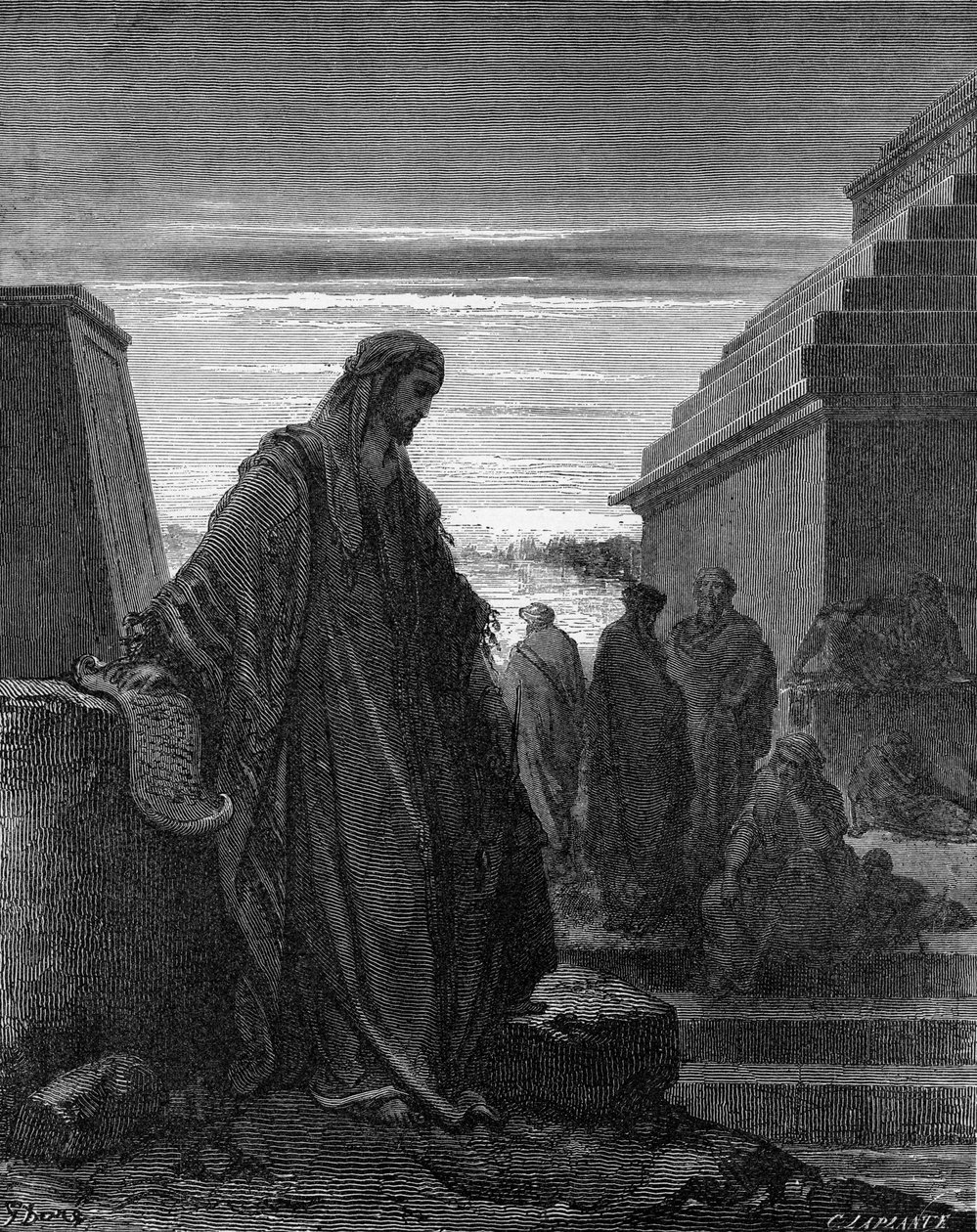 peygamber Daniel by Gustave Dore