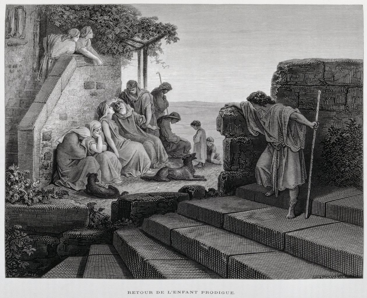 Müsrif oğlun dönüşü, Dore İncil