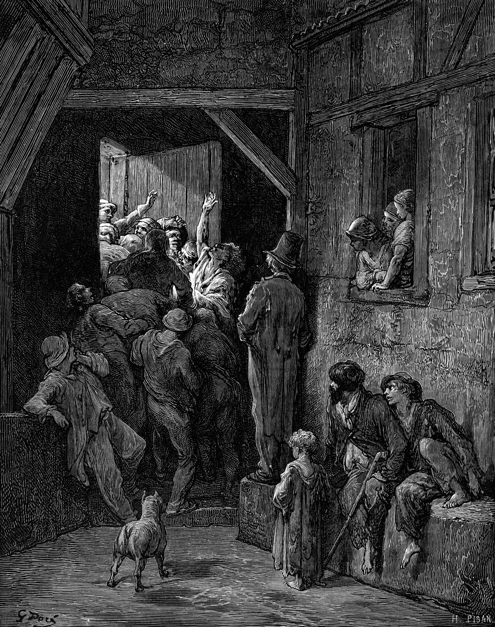 Kapat onu, Ratcliff, Gustave Doré by Gustave Dore
