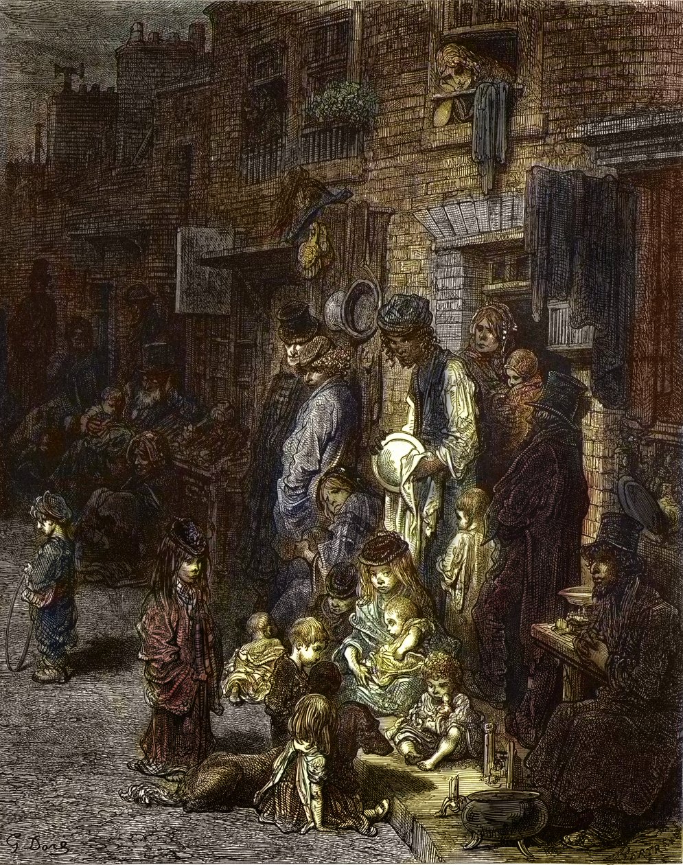 Wentworth Street, Whitechapel - William Blanchard Jerrold (1826-94) tarafından yazılan 