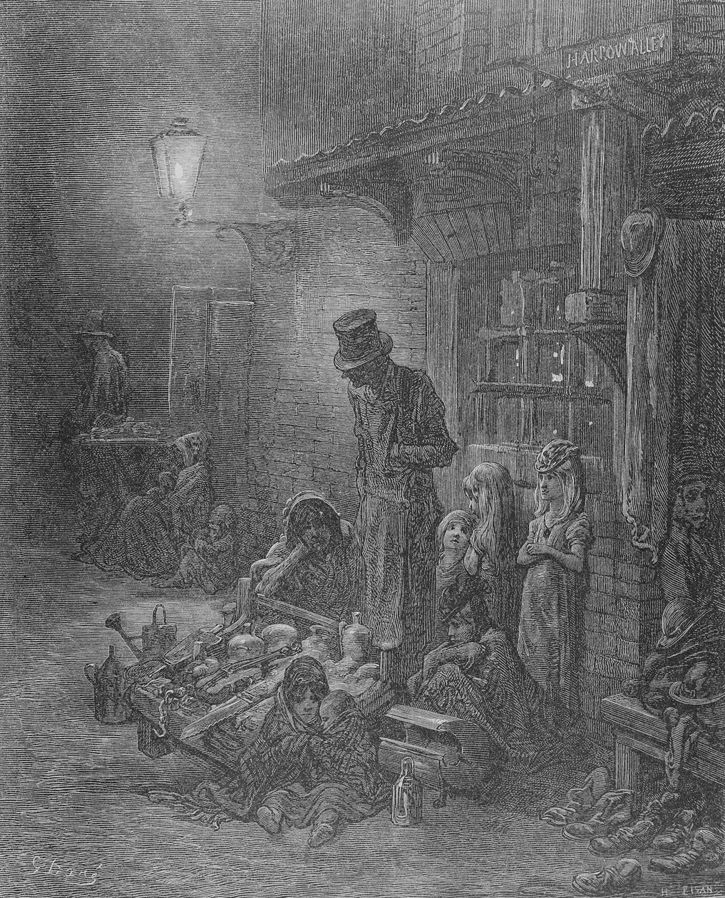 Wentworth Caddesi, Whitechapel, William Blanchard Jerrold (1826-84) tarafından yazılan 