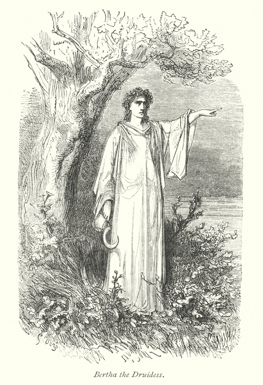 Windsor Ormanı (gravür) by Gustave Dore
