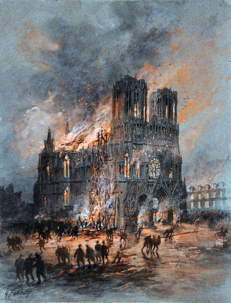 Bilinmeyen resim by Gustave Fraipont