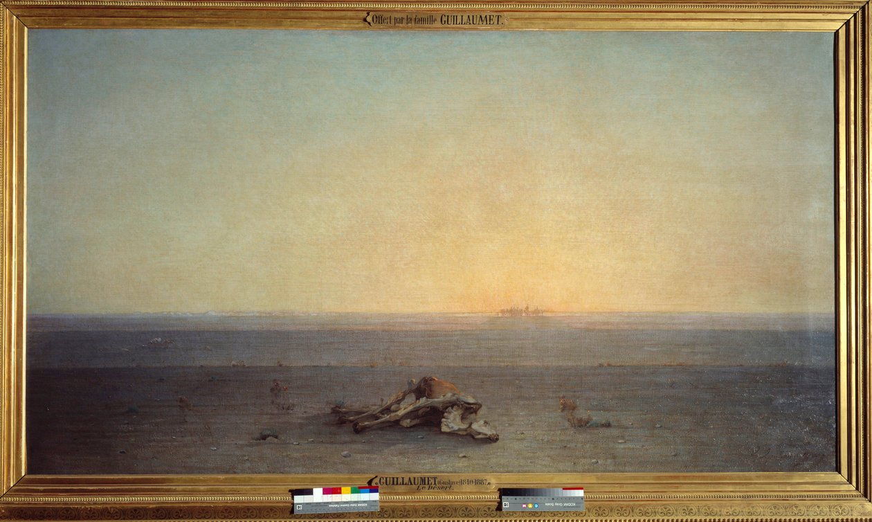 Sahra çöl anlamına da gelir. Gustave Guillaumet