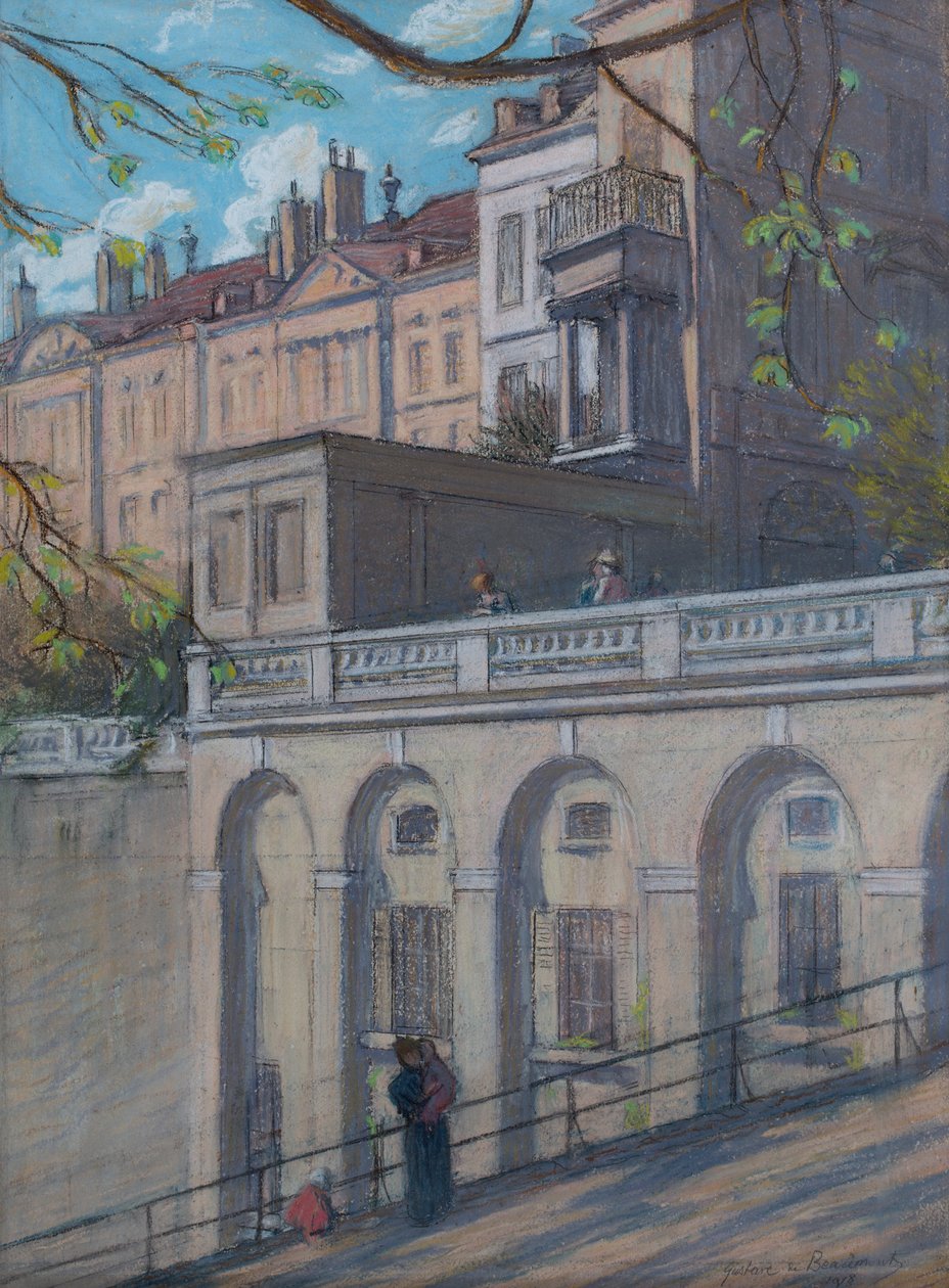 Cenevre'deki La Treille by Gustave Henri de Beaumont