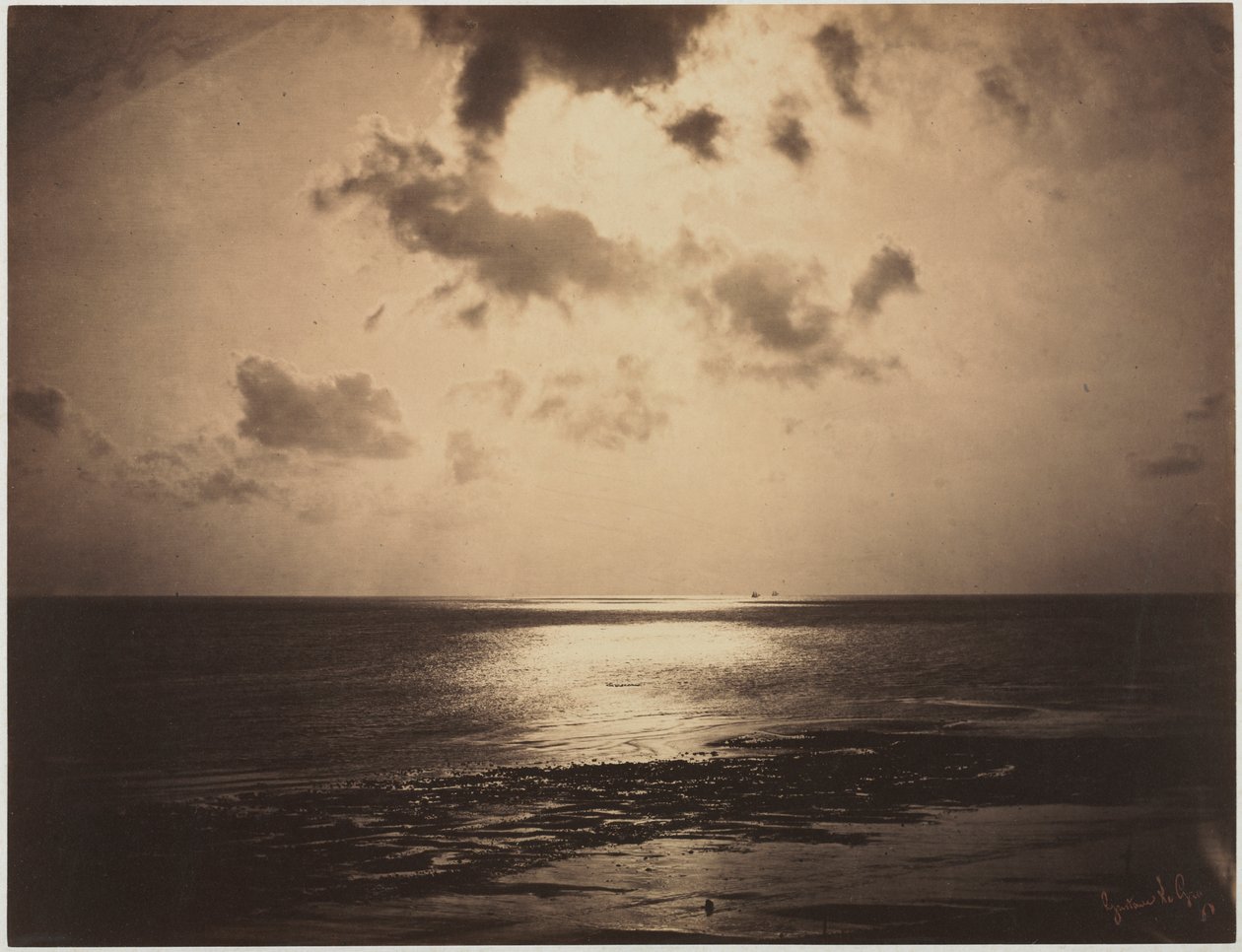Güneşin Etkisi, Normandiya by Gustave Le Gray