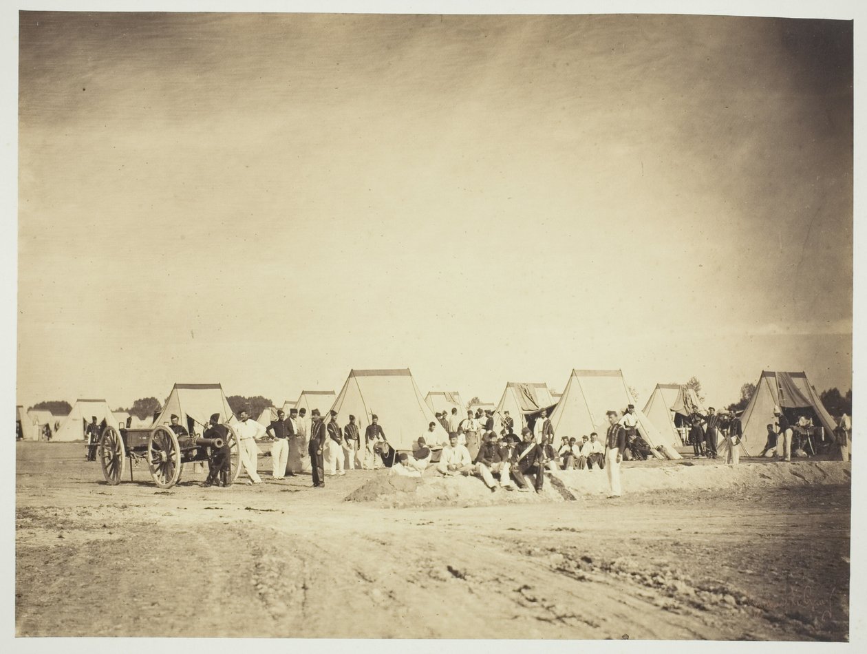 Topçu Kampı, Camp de Chalons by Gustave Le Gray