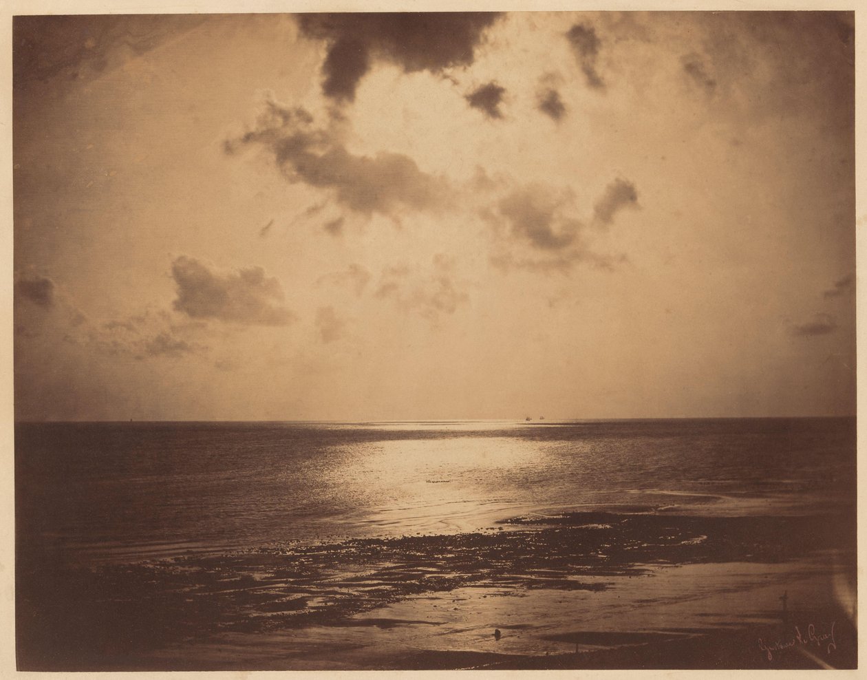 Güneş Etkisi - Okyanus - hayır. 23 by Gustave Le Gray
