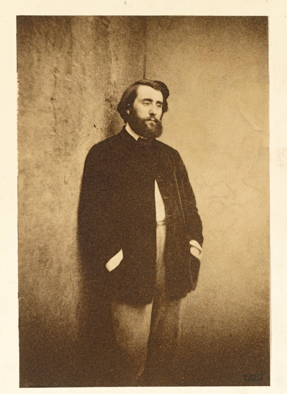 Edmond Cotinet'in Portresi (1824-1895) by Gustave Le Gray
