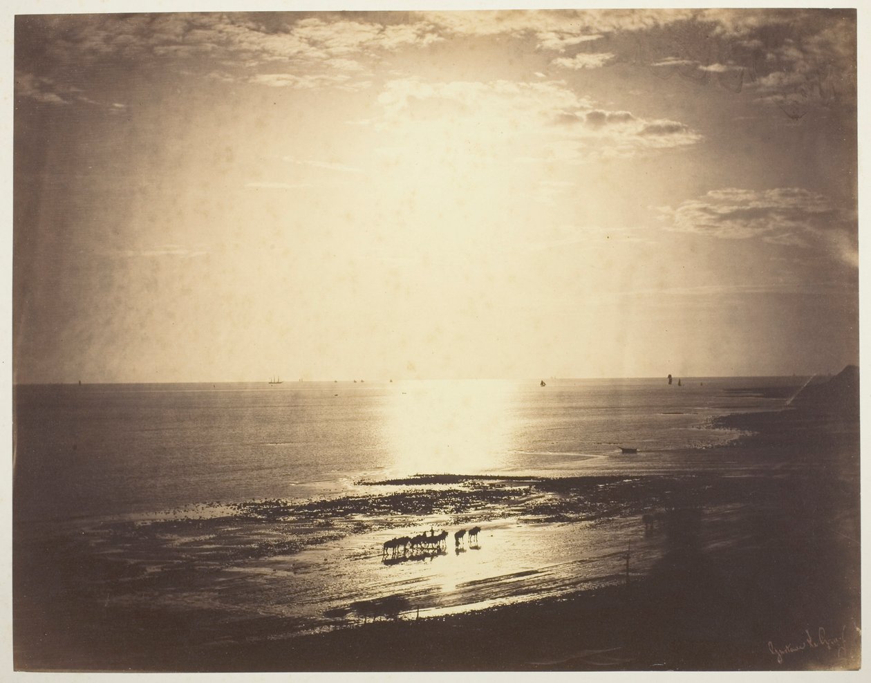 Haloed Güneş by Gustave Le Gray