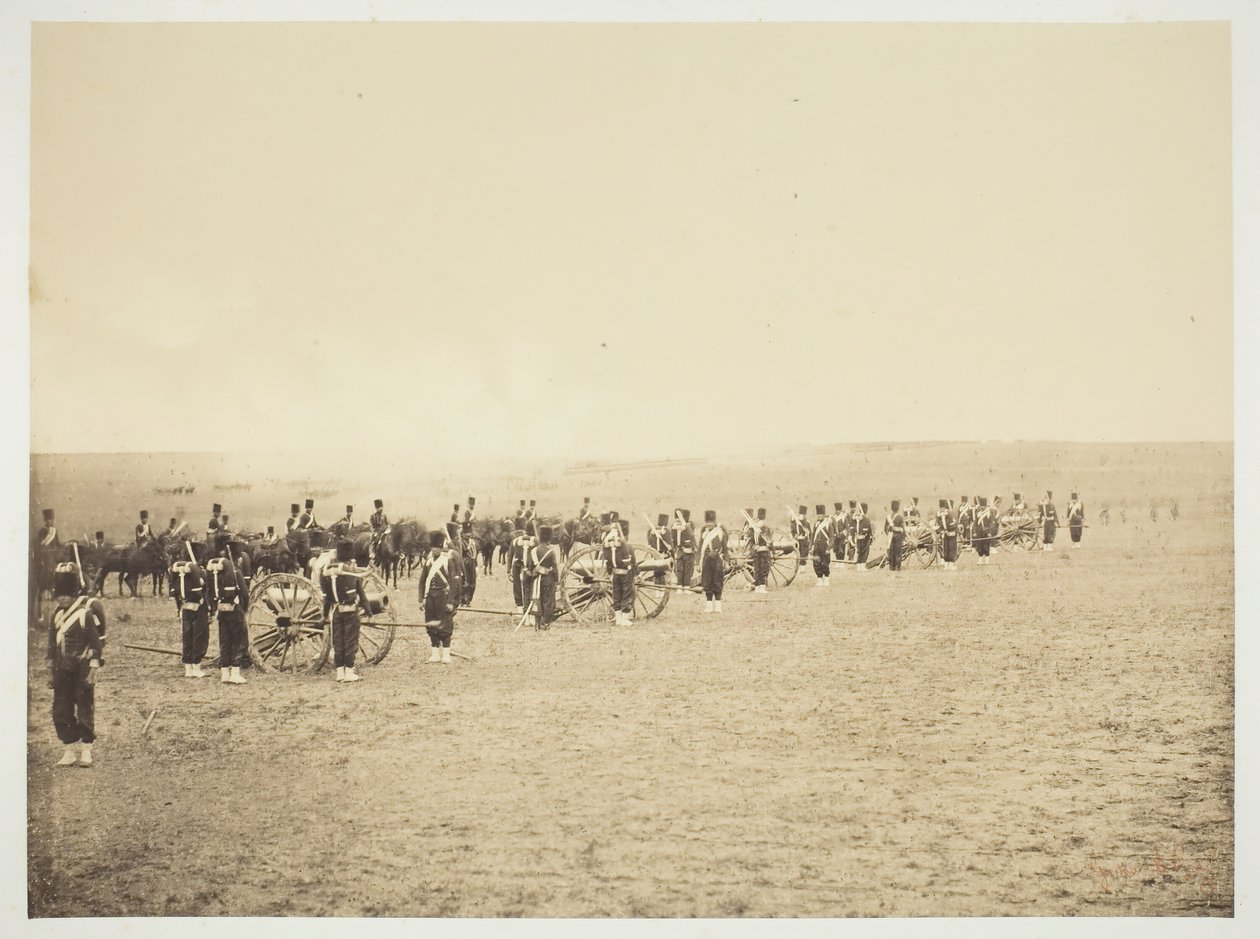 İsimsiz [topçu], 1857. by Gustave Le Gray