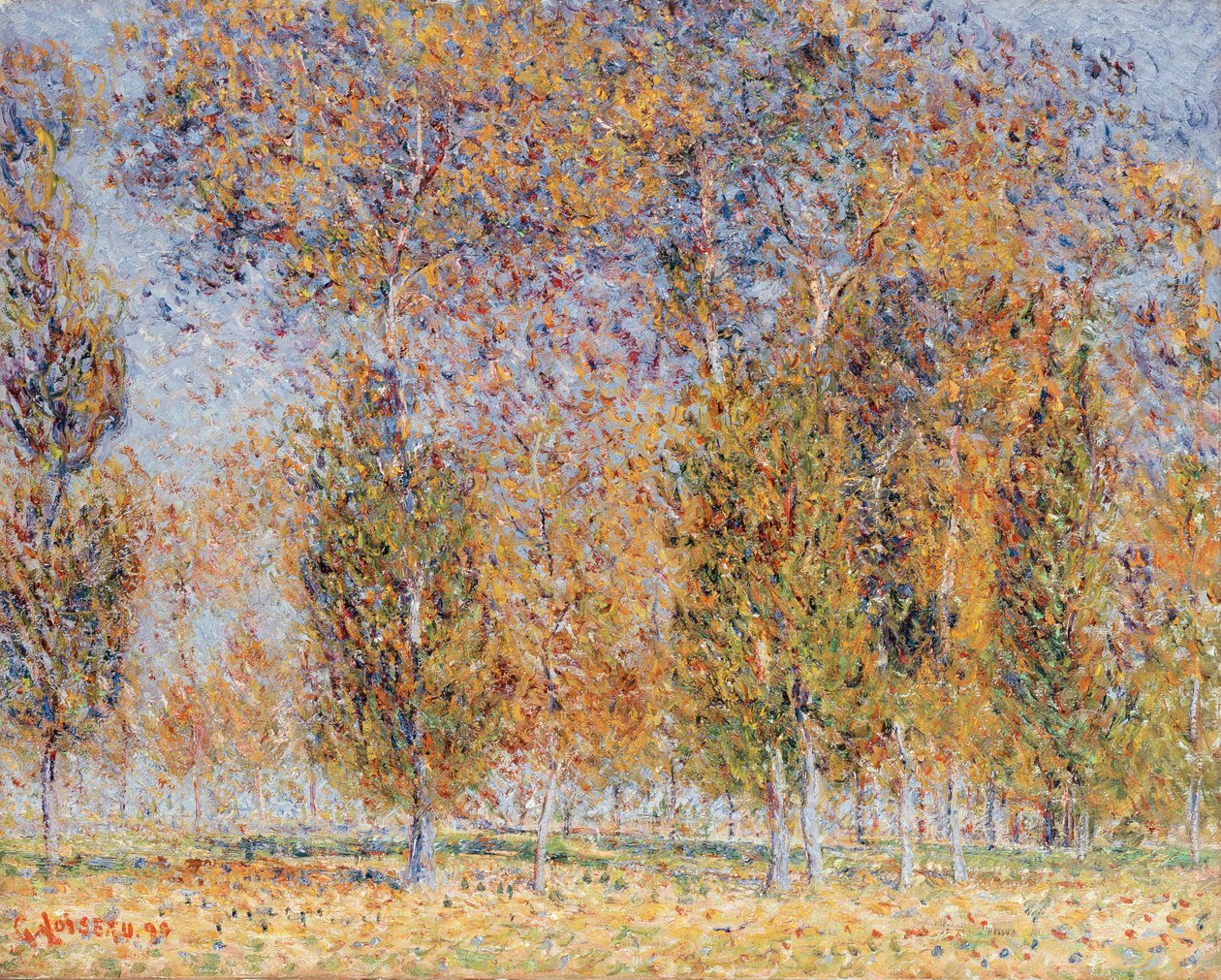 Sonbahar İzlenimleri, Saint-Cyr-Du-Vaudreuil, 1899 by Gustave Loiseau