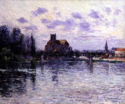 Auxerre Katedrali by Gustave Loiseau