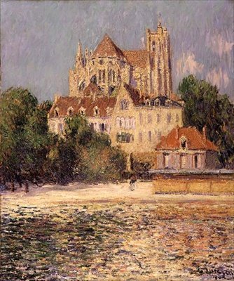 Auxerre Katedrali by Gustave Loiseau