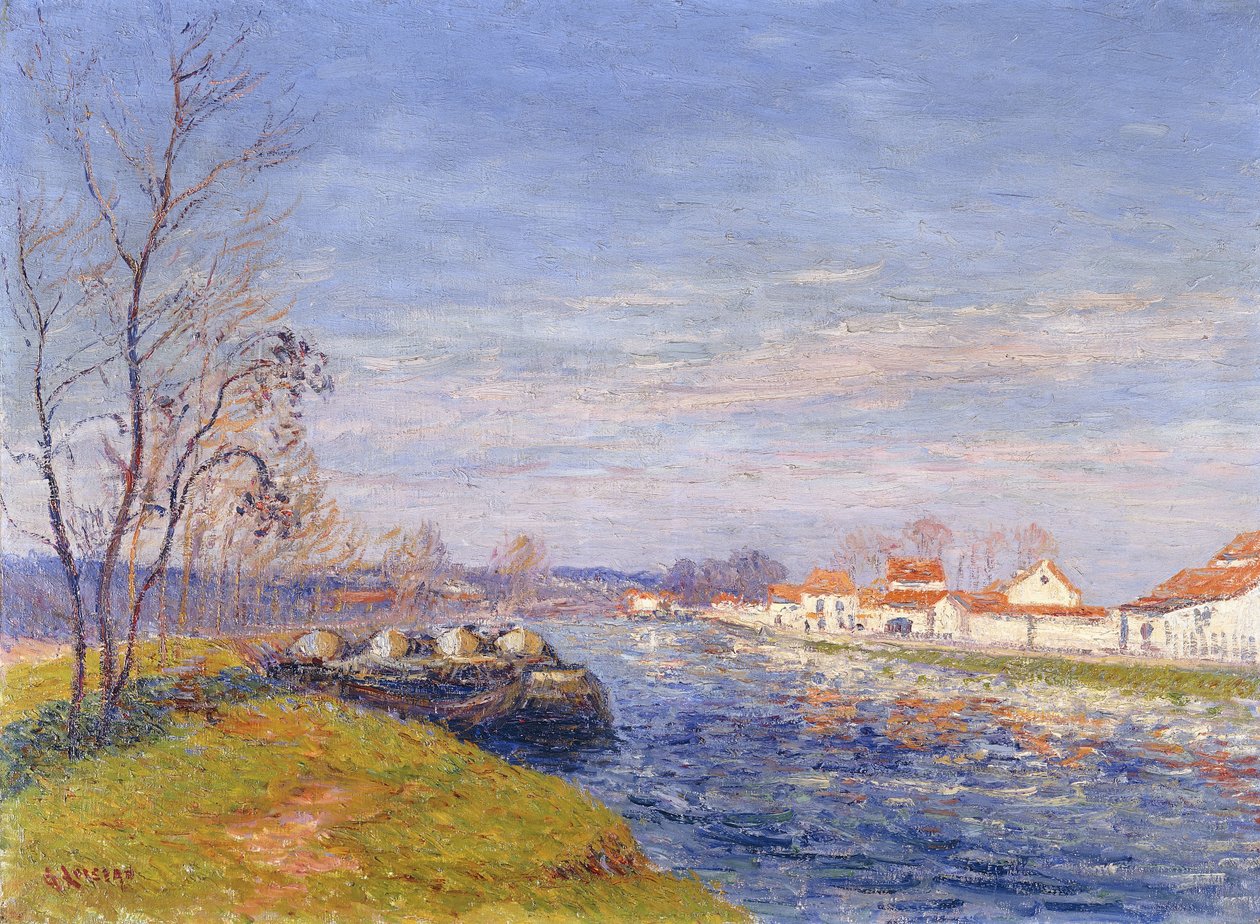 Aziz Mammes, Moret-sur-Loing by Gustave Loiseau