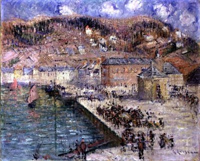 Balık Pazarı by Gustave Loiseau