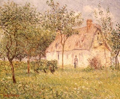 Sazdan Kır Evi by Gustave Loiseau