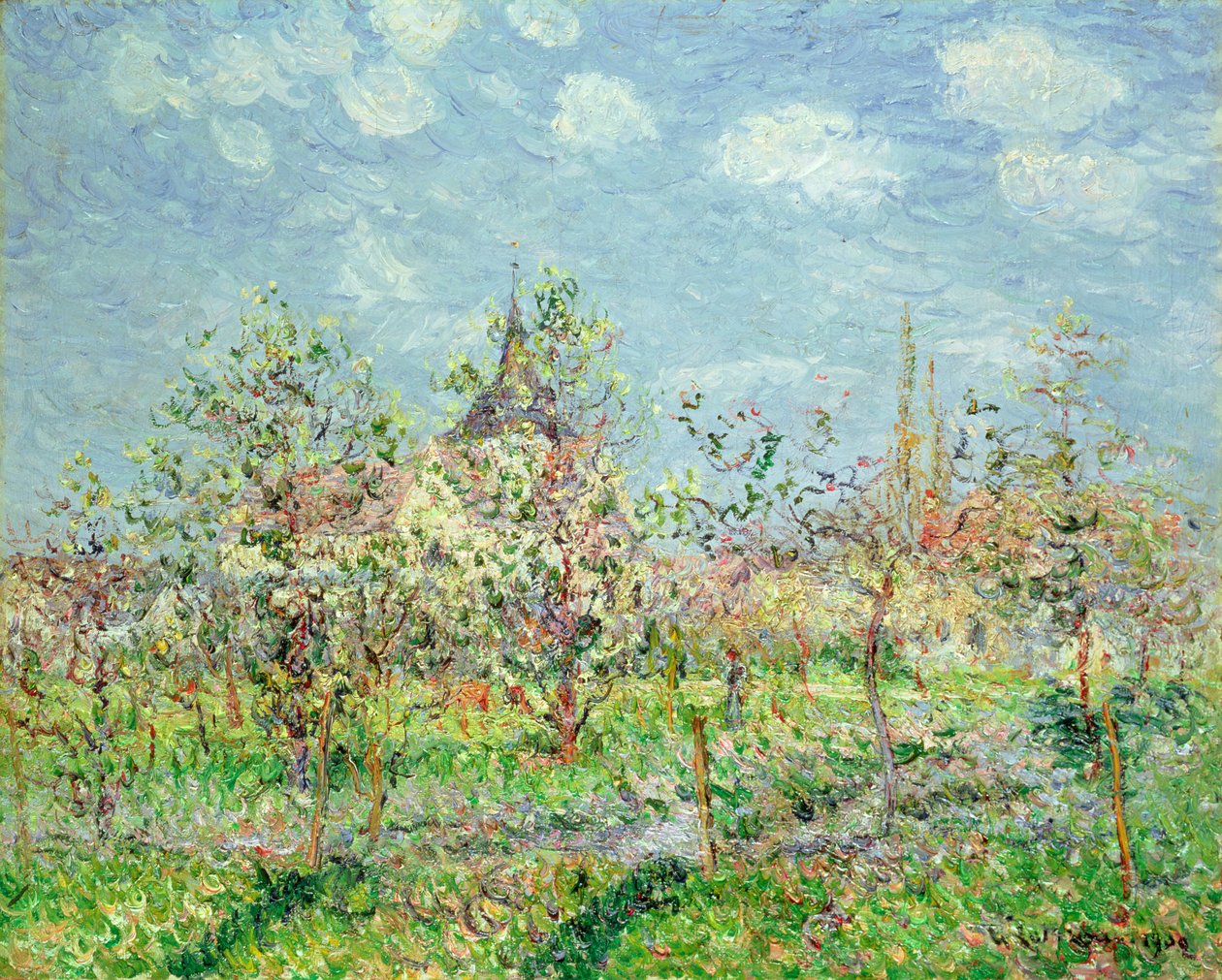 Çiçek Açan Meyve Bahçesi, l902 by Gustave Loiseau