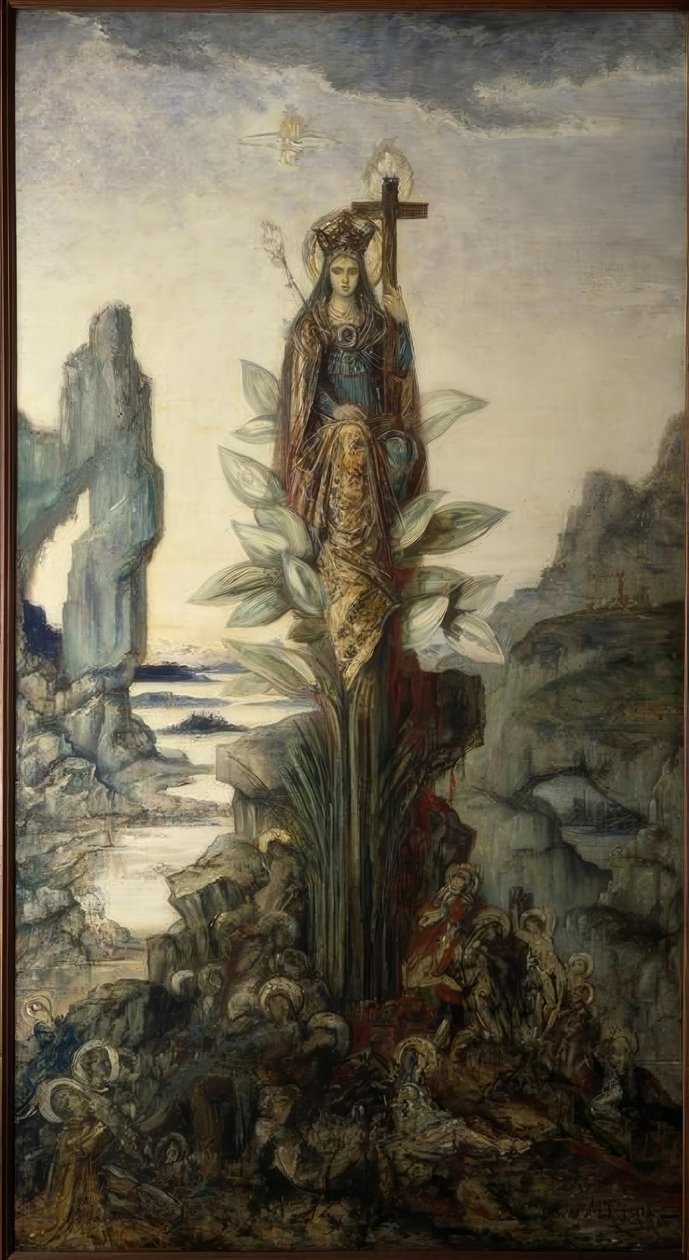 Fleur mystique by Gustave Moreau