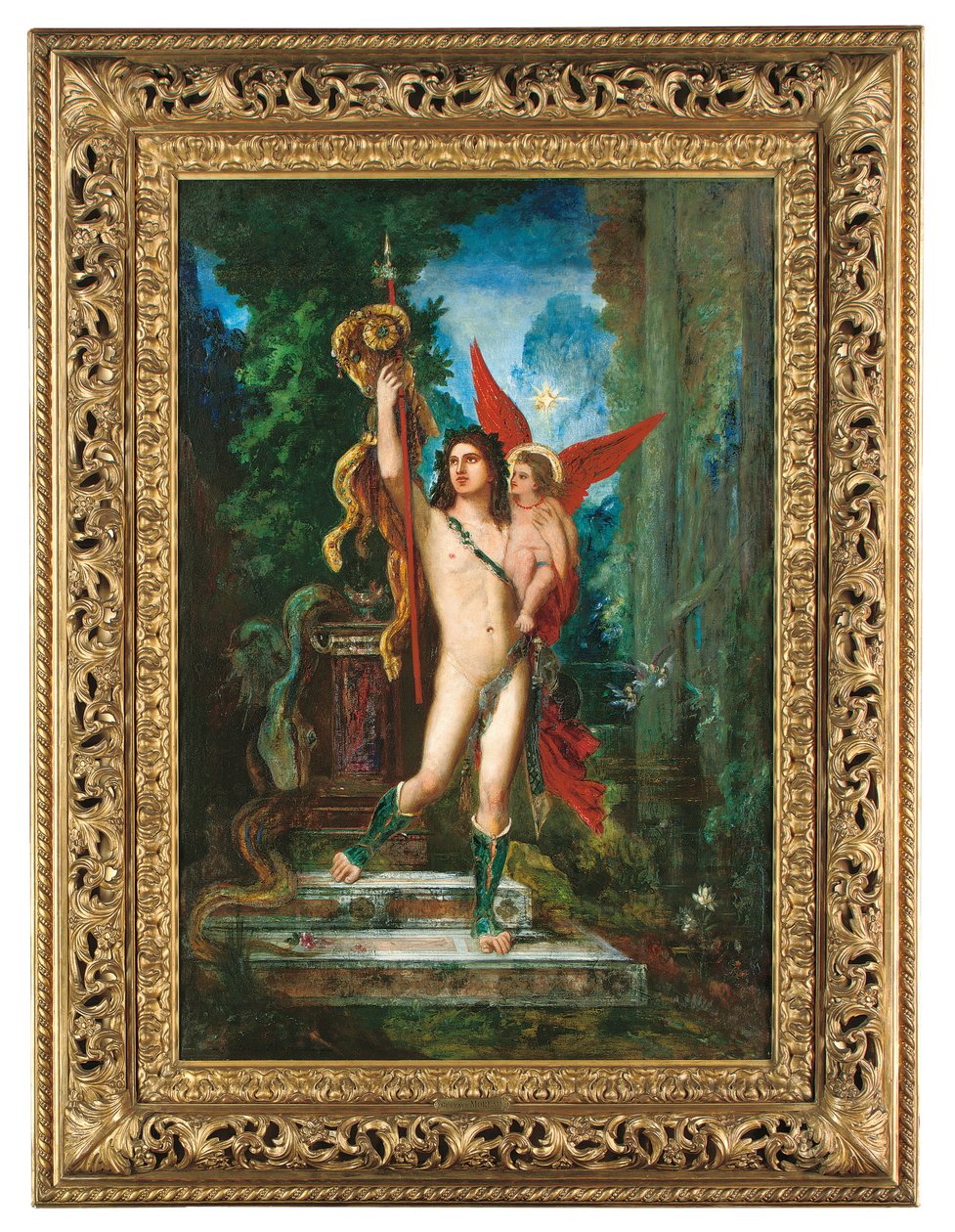 Jason ve Eros, 1890-91 by Gustave Moreau