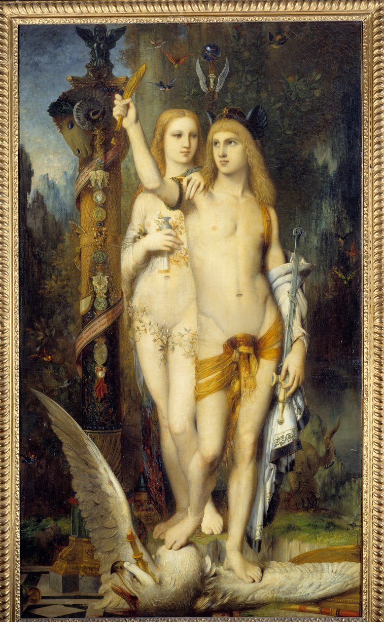 Jason ve Medee Tablosu Gustave Moreau (1826-1898) 1865 Güneş. 2,04x1,15 m Paris, Orsay Müzesi by Gustave Moreau