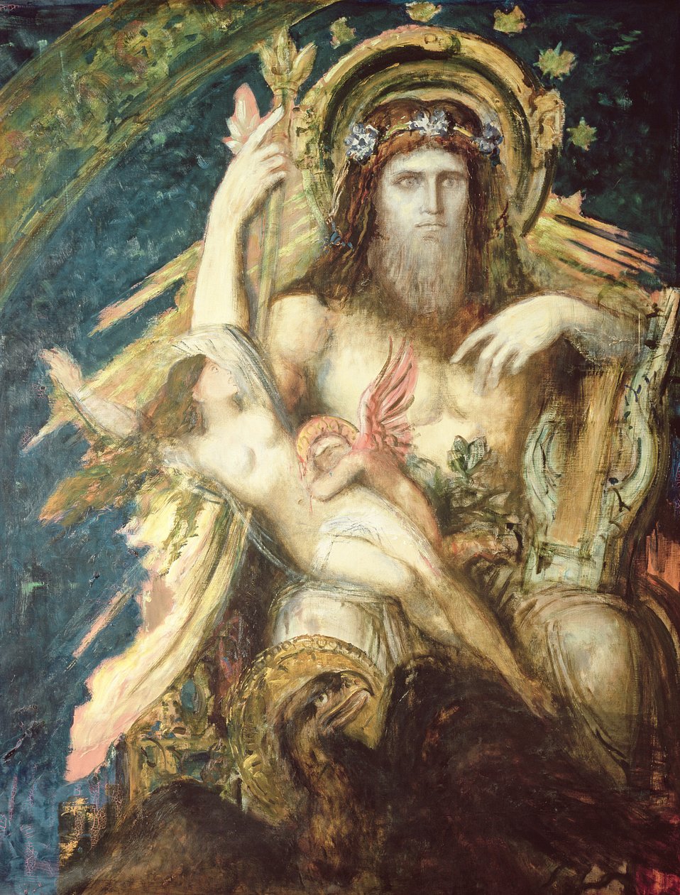 Jüpiter ve Semele by Gustave Moreau