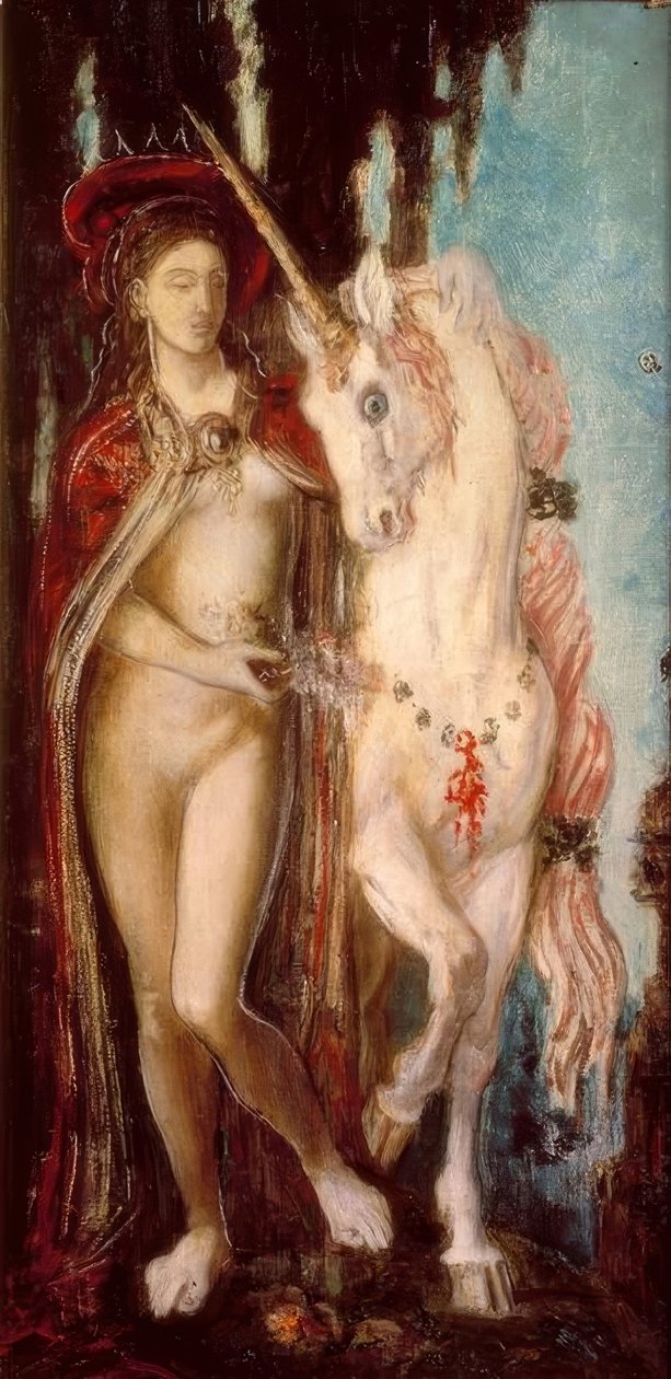 Boynuzlu at by Gustave Moreau