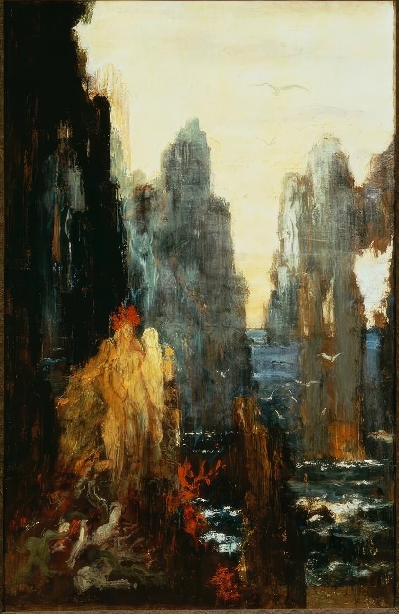 deniz kızları by Gustave Moreau