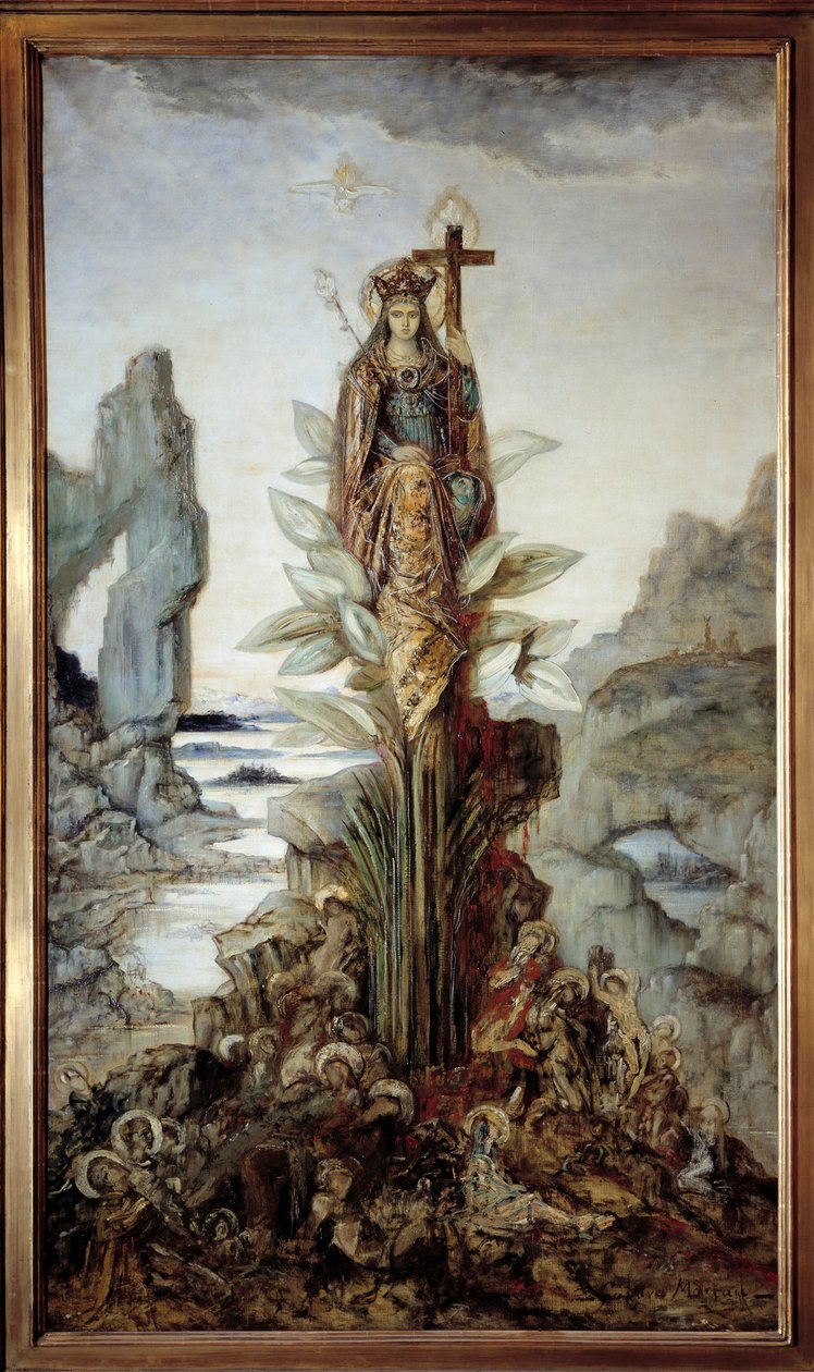 Mistik çiçek. Gustave Moreau