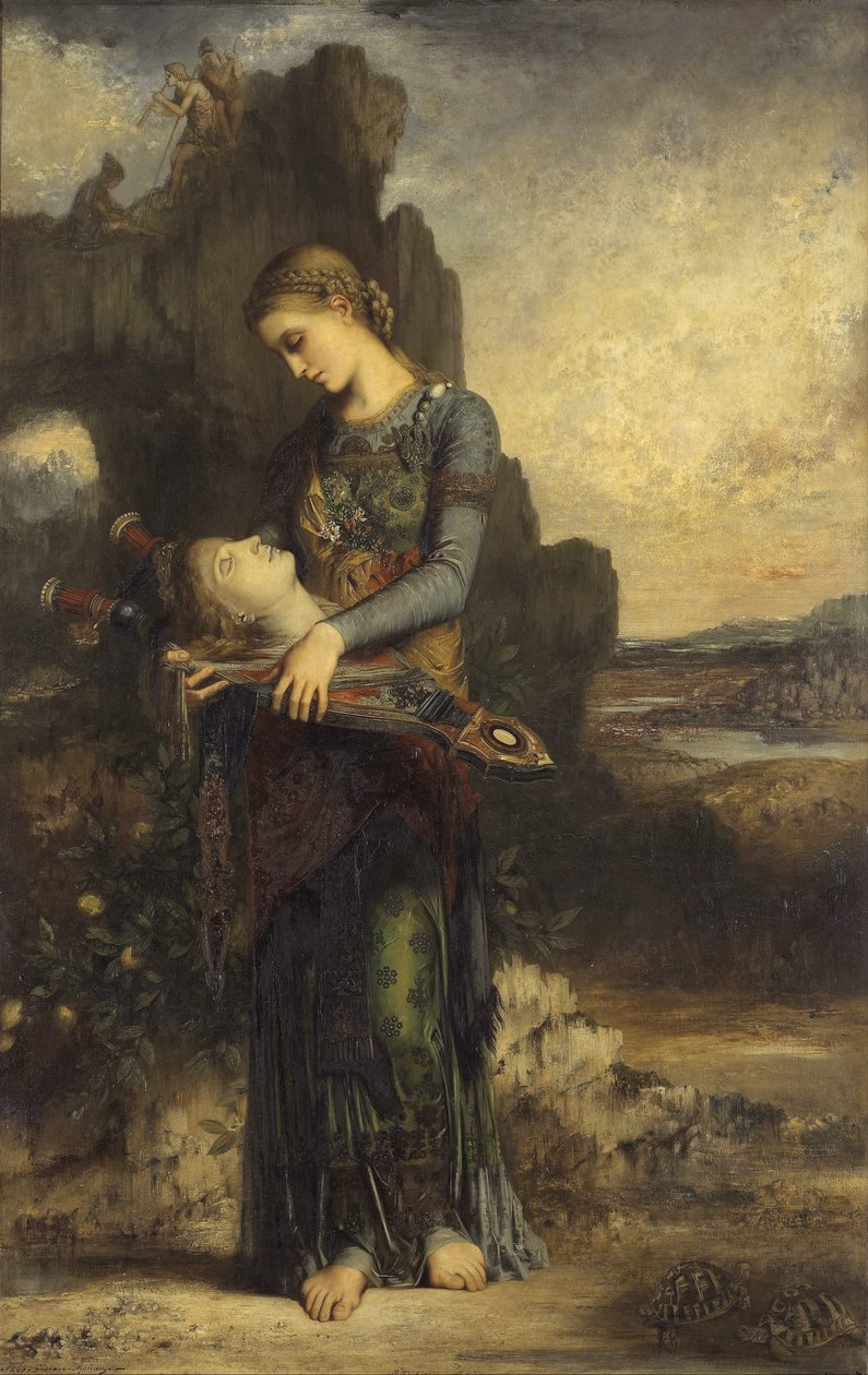 Orfeus, 1865 by Gustave Moreau