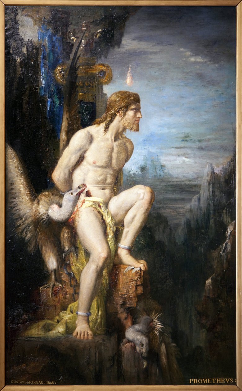 Promethee. Gustave Moreau