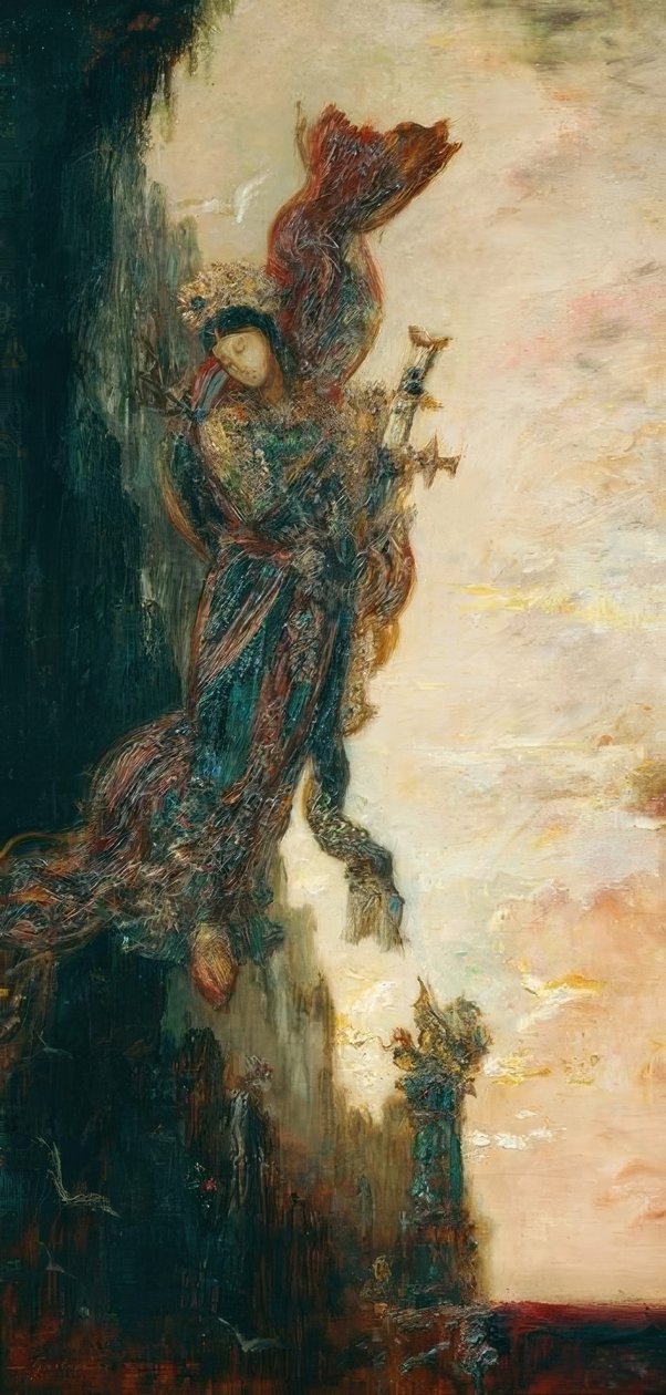 sapo mezarı by Gustave Moreau